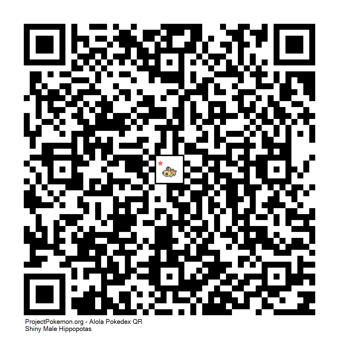 Cdigo QR de Hippopotas variocolor